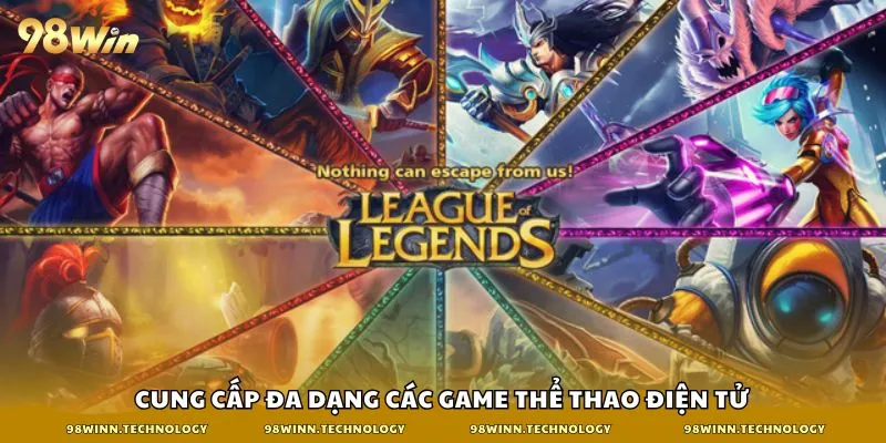 Cung cấp đa dạng các game thể thao điện tử